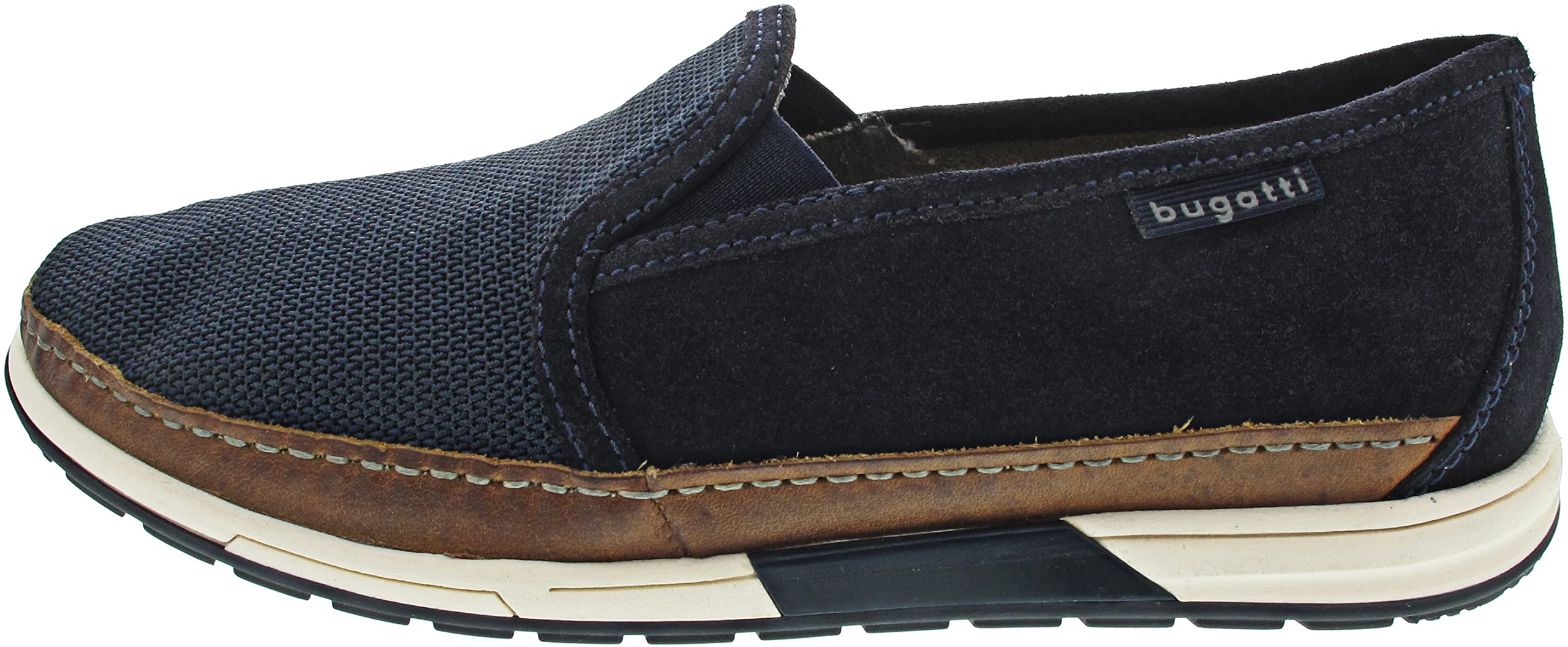 bugatti Men's Stowe Mokassin, Dark Blue, 8 UK (42 EU)