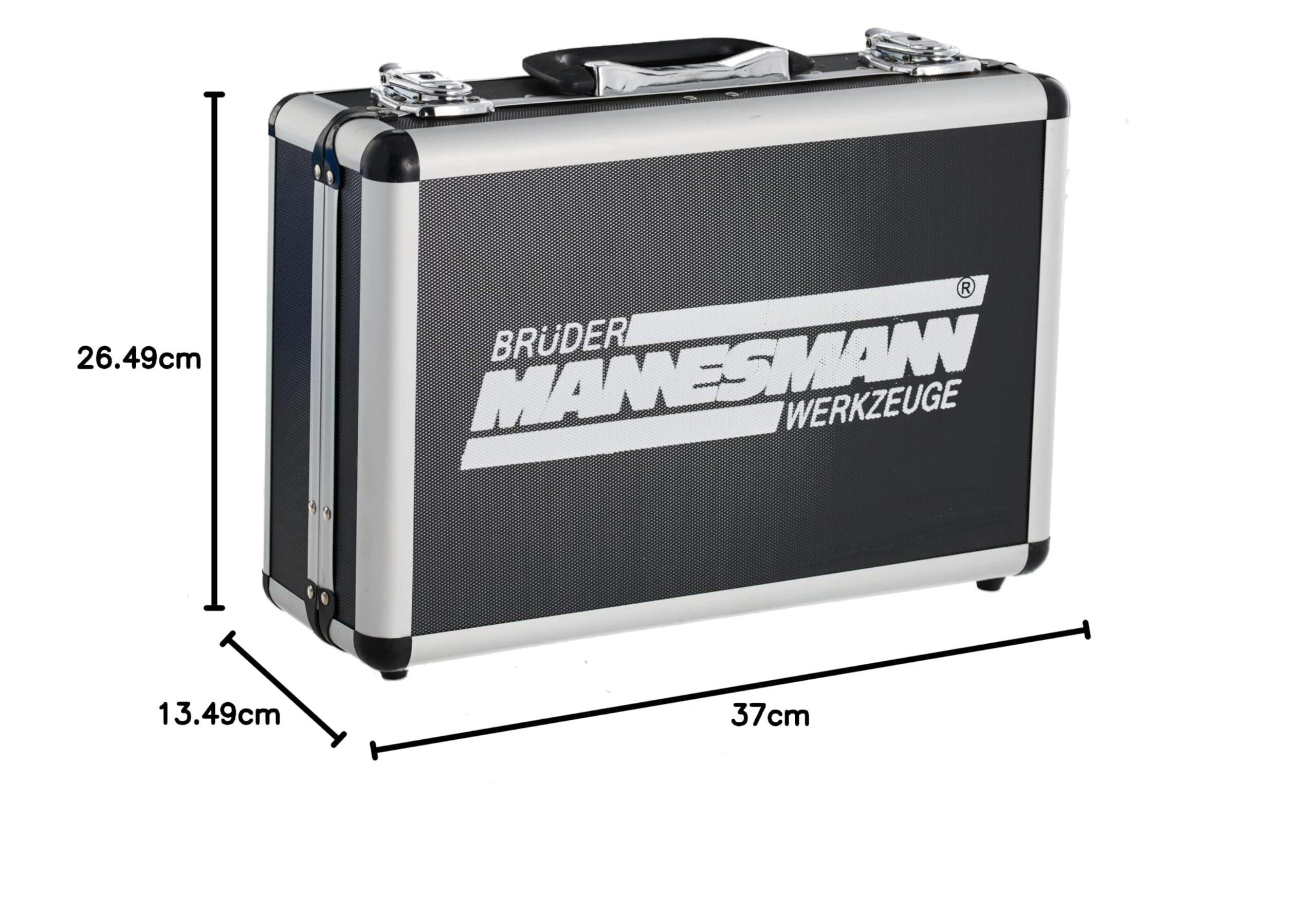 Mannesmann, Tools Set Tool Box, Aluminio, 1 Piece, M29067