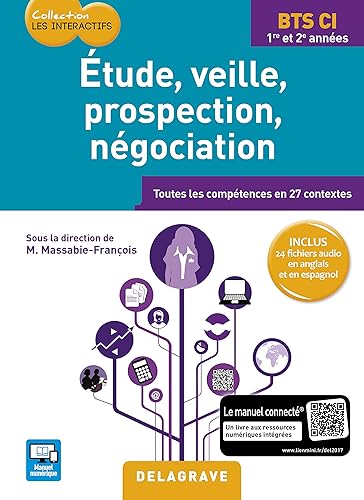 Étude, veille, prospection, négociation BTS Commerce International (2017) - Pochette élève: Toutes les compétences en 27 contextes