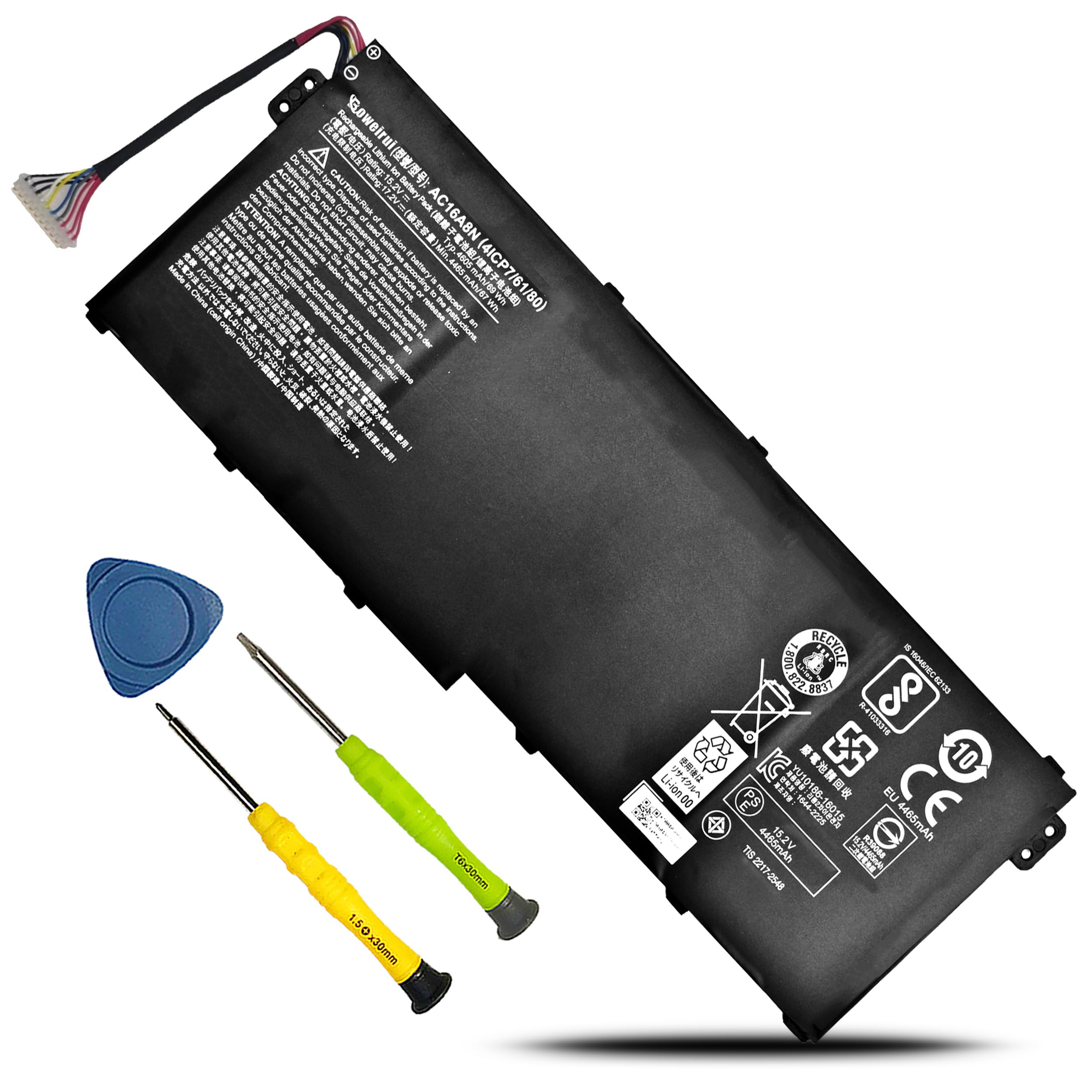 Amazon.com: BOWEIRUI AC16A8N Laptop Battery for Aspire V15 Nitro
