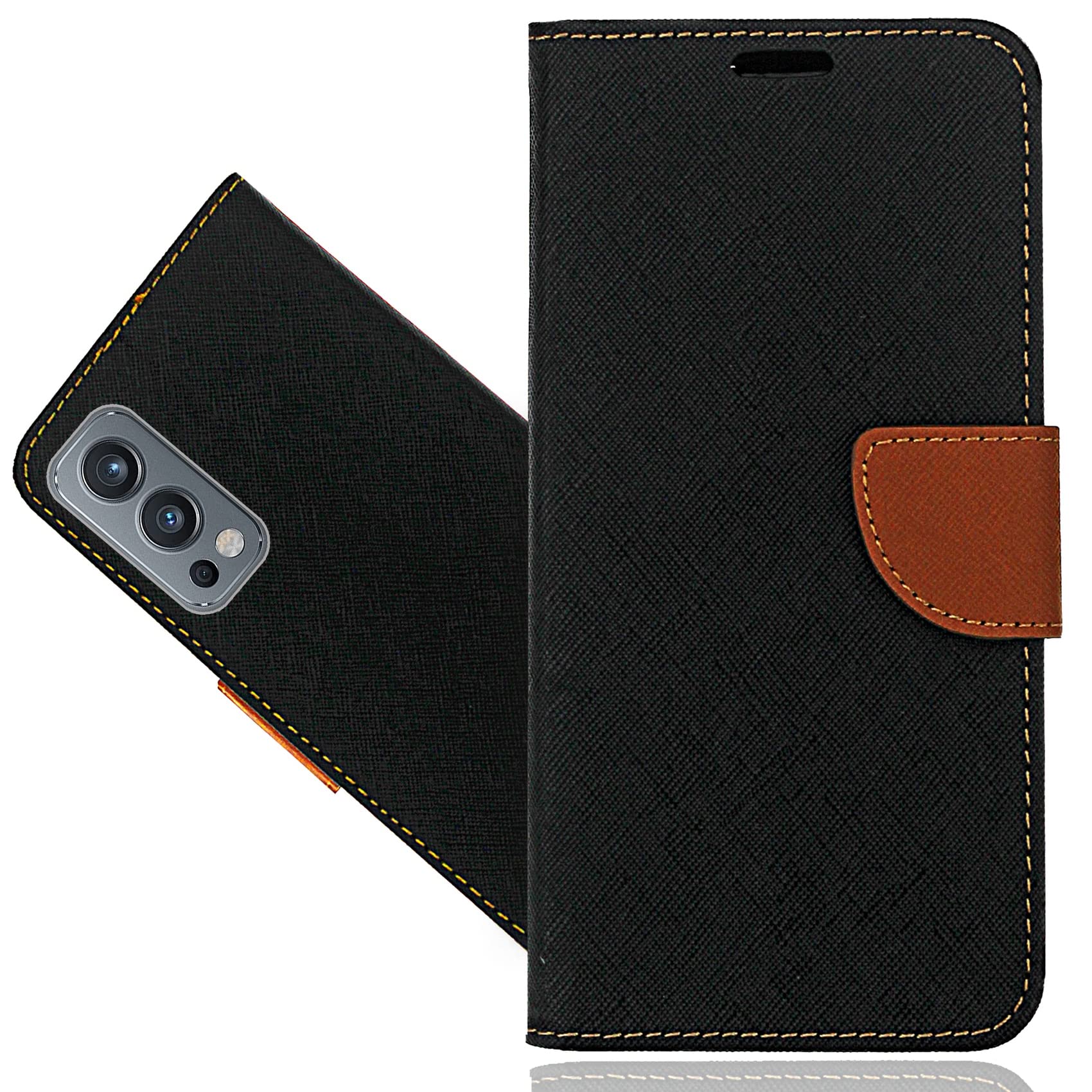 NEINEI Cover Per OnePlus Nord 2T 5G Custodia,PU/TPU