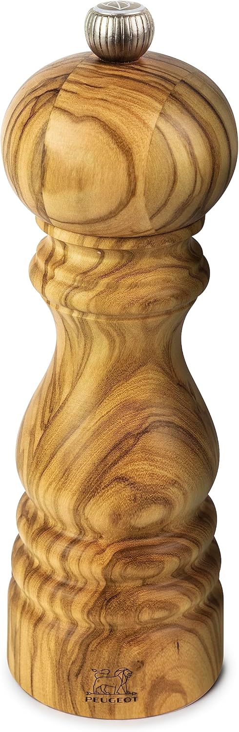 Peugeot Paris Olivier Salt Mill 18cm - 7in Olive Wood