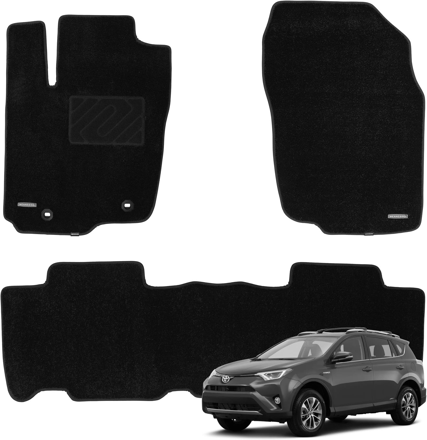 WENNEBIRD Superior Carpet Floor Mats for 20132018 Toyota