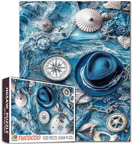 Miniatura 19 de Pirate Ship - Rompecabezas de 1000 piezas para adultos, veleros, rompecabezas para desafiante juego de actividades familiares, rompecabezas de arte