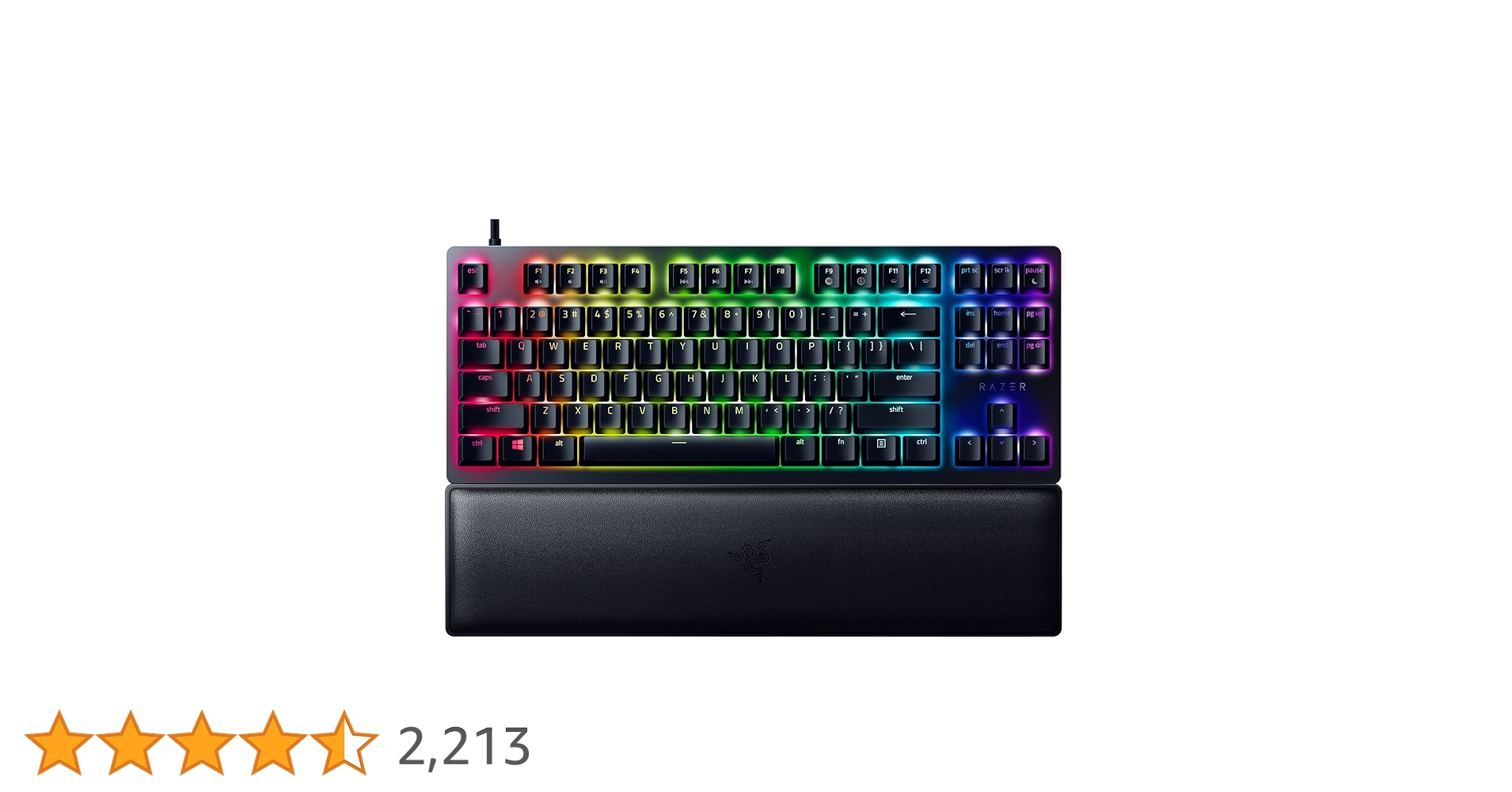 【ハネ】Razer Huntsman Tenkeyless RAZER HUNTMANS V2 TENKEYLESS - OPTICAL GAMING KEYBOARD