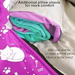 ANJ Outdoors 32F-59F Youth and Kids Sleeping Bag | Indoor/Outdoor Boys and Girls Sleeping Bag | Mummy Style, Lightweight Sleeping Bag for Kids