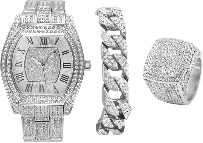 cuban wrist watch