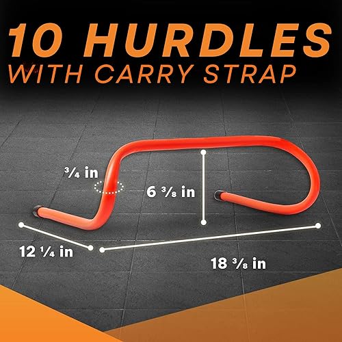 Miniatura 2 de Yes4All Agility Speed Training Agility - Paquete de 5 unidades - Equipo de entrenamiento de velocidad y agilidad para fútbol, baloncesto, fútbol