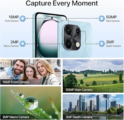 Miniatura 6 de UMIDIGI Note 100 6+128GB, teléfono Android Negro