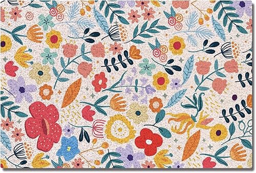 Miniatura 3 de Non-Slip Bathtub Mat, 16x24in1.3x2ft, Shower Mats for Bath Tub, PVC Loofah Bathroom Mats for Wet Areas, Quick Drying