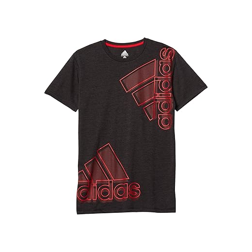 adidas Boys' Short Sleeve Aeroready Performance Logo Tee T-Shirt