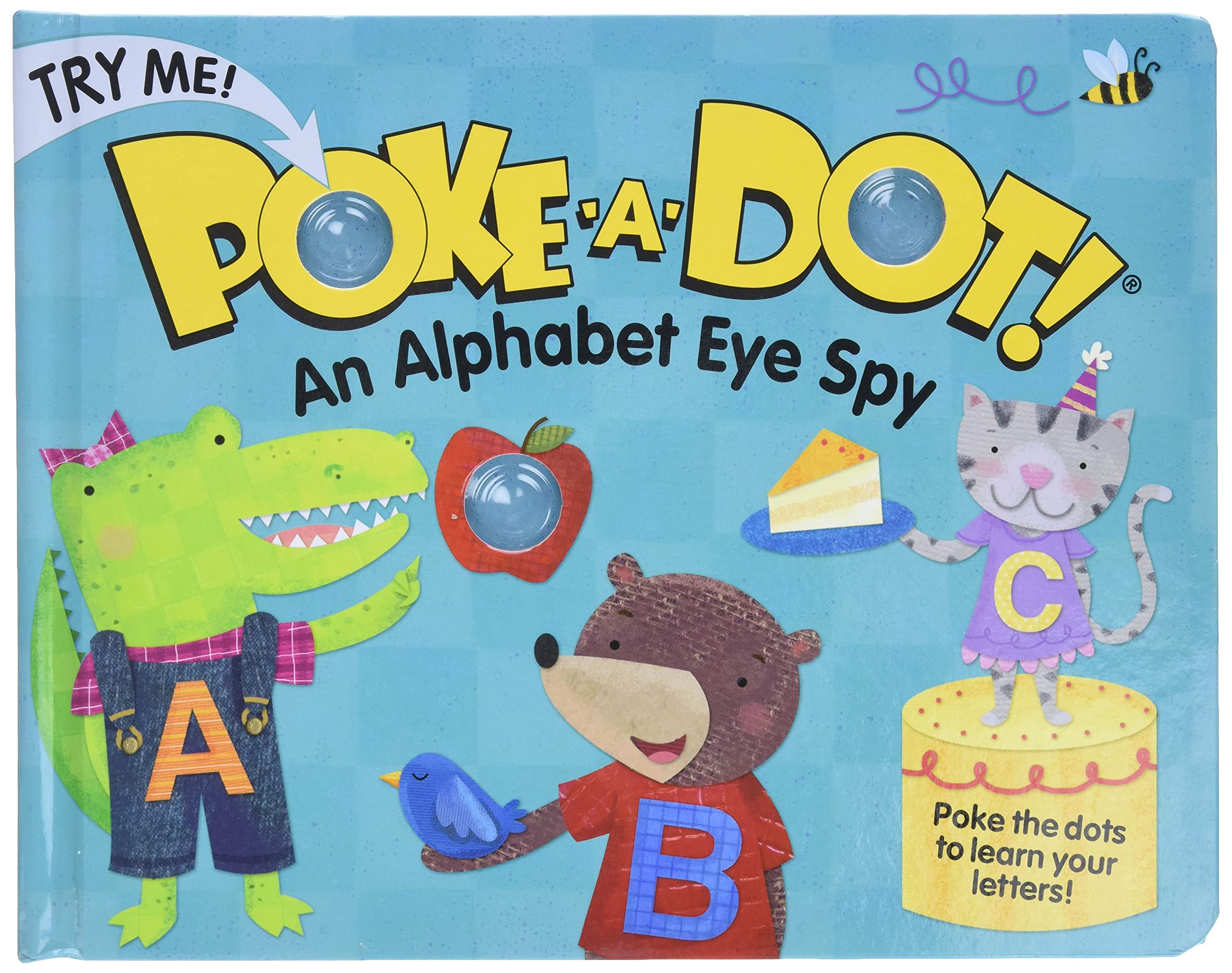 An Alpha Eye Spy (Poke-a-dot) Board book – 1 August 2019