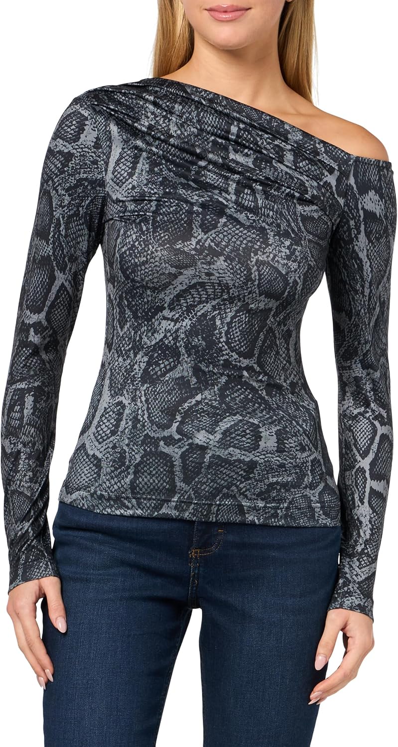 Guess Women's Eco One Shoulder Anita Top