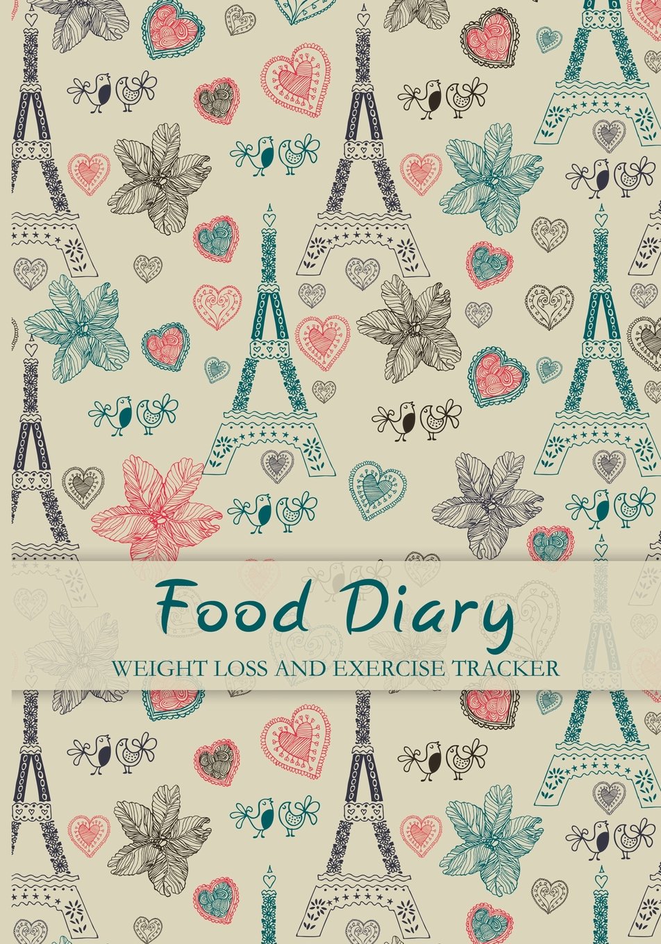 Food Diary Weight Loss and Exercise Tracker: Diet Diet, Food Diary, Slimming Journal. Weight Loss Tracker, Compatible for Any Diet Plan