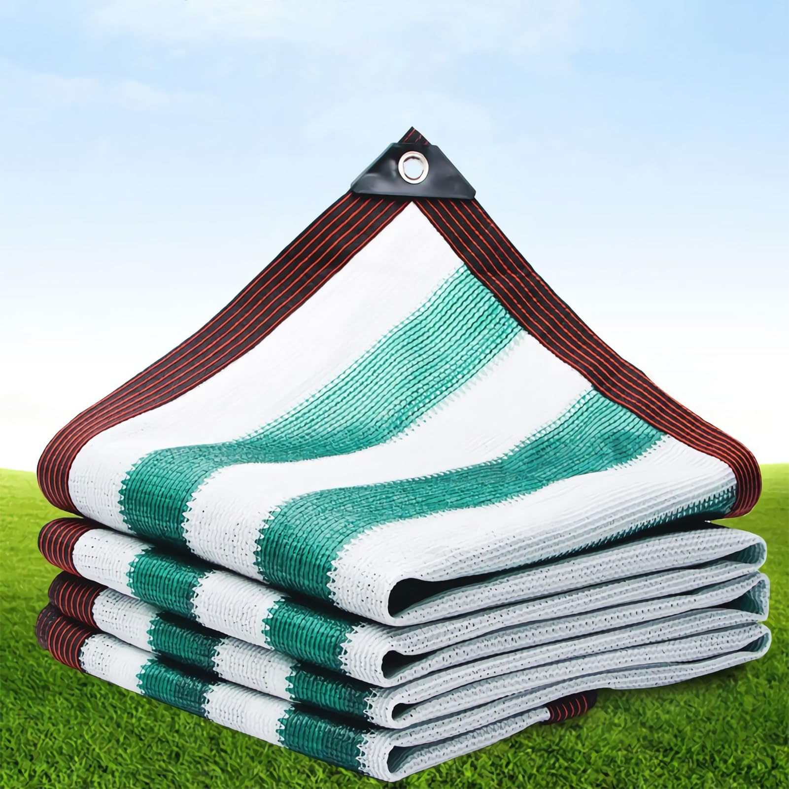 Tissu beige résistant aux UV pour voile d'ombrage de serre et filet de protection