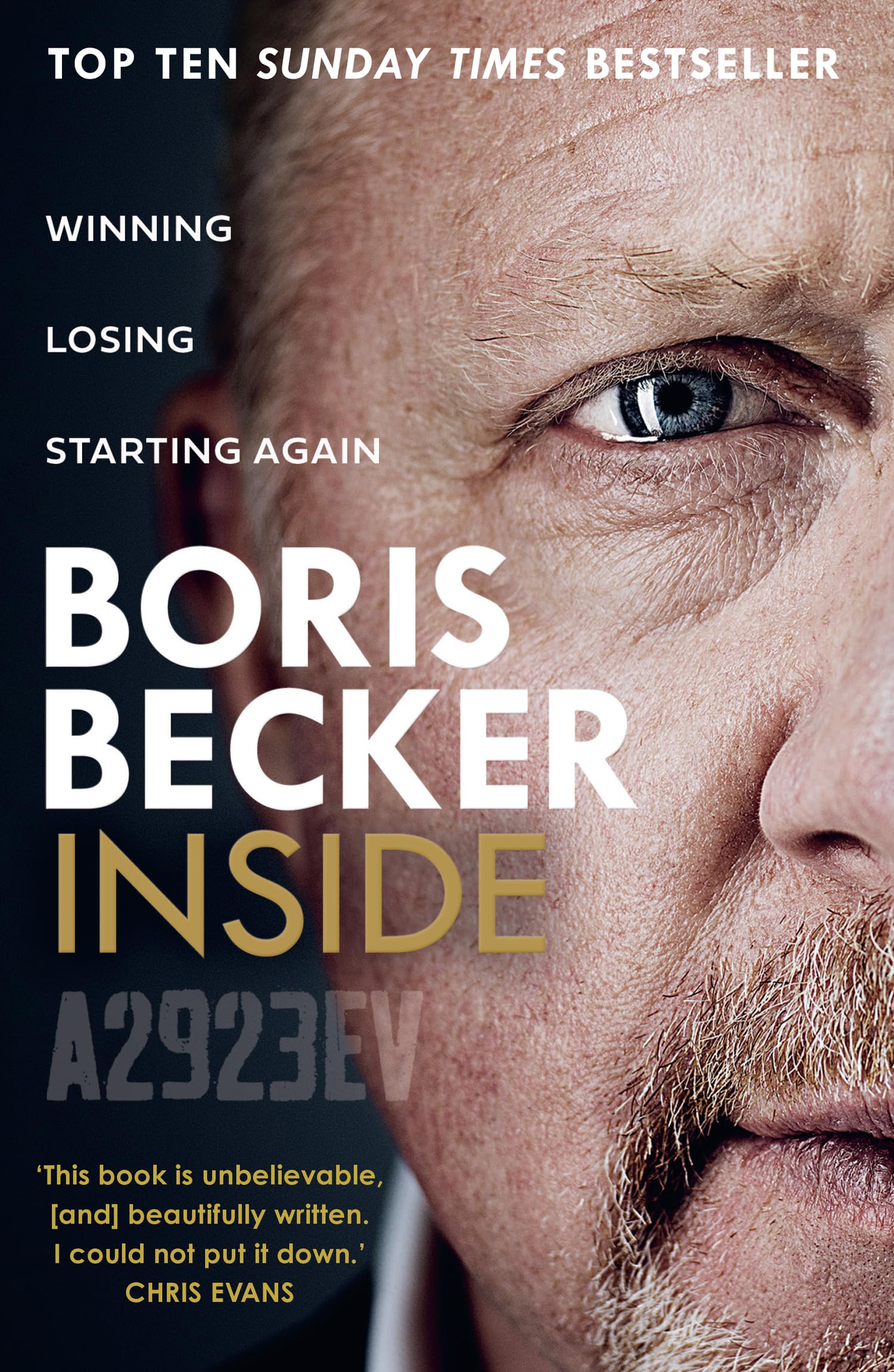 Inside: Winning, Losing and Starting Again: The new Sunday Times Top Ten Bestselling memoir by tennis legend