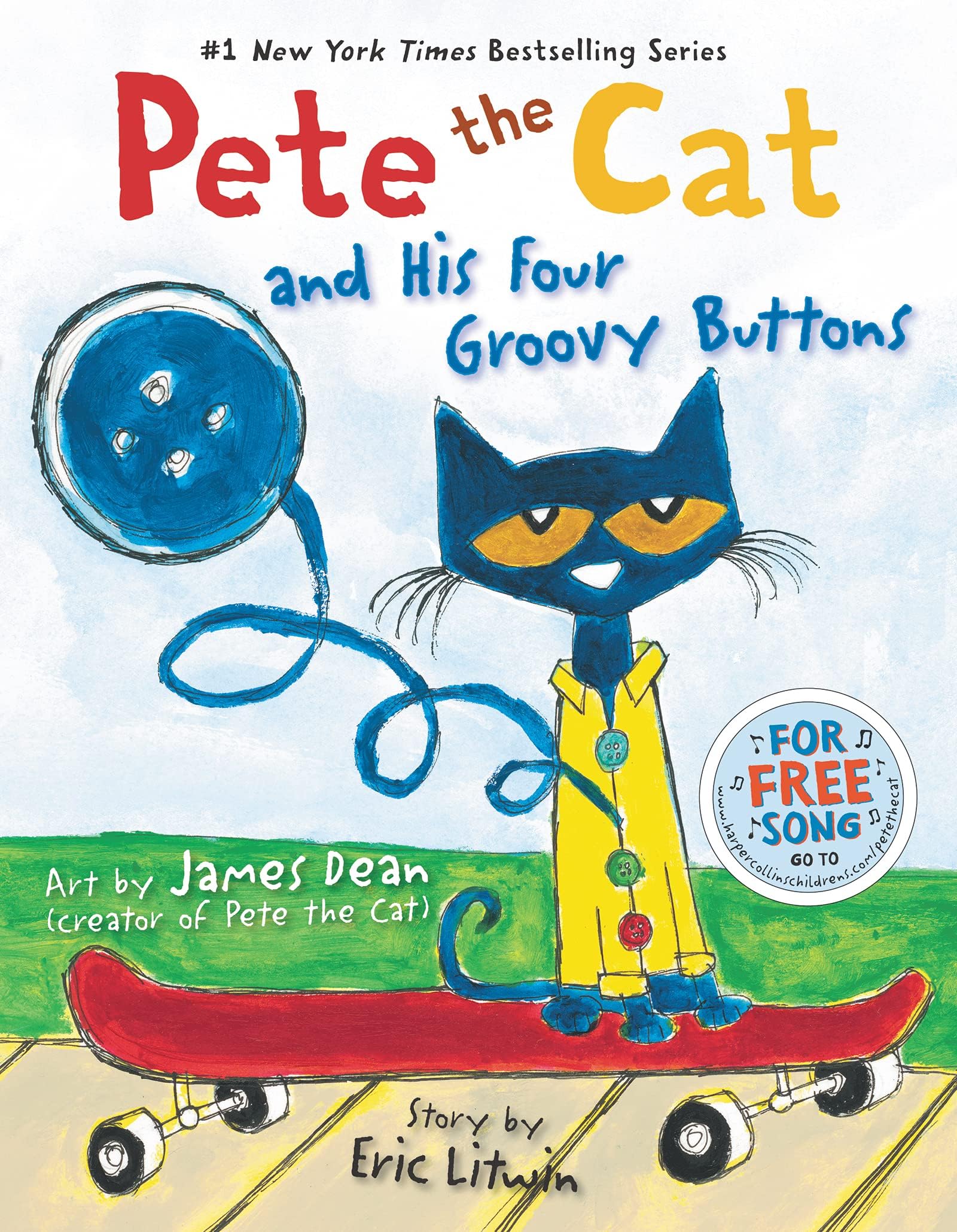 PETE THE CAT 4 GROOVY BUTTONS