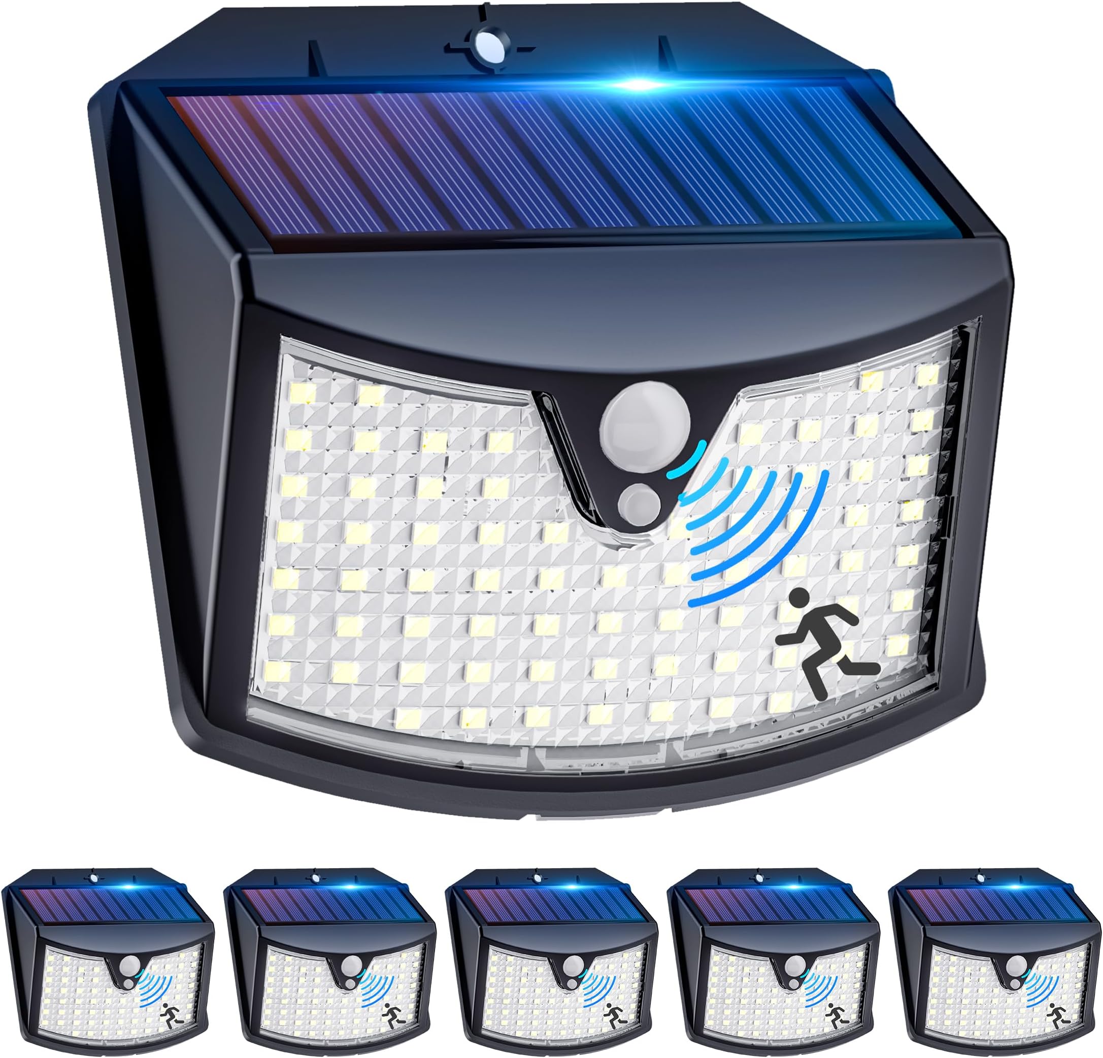 Lampe solaire extérieure SPOTTER 3000 à détecteur de mouvement