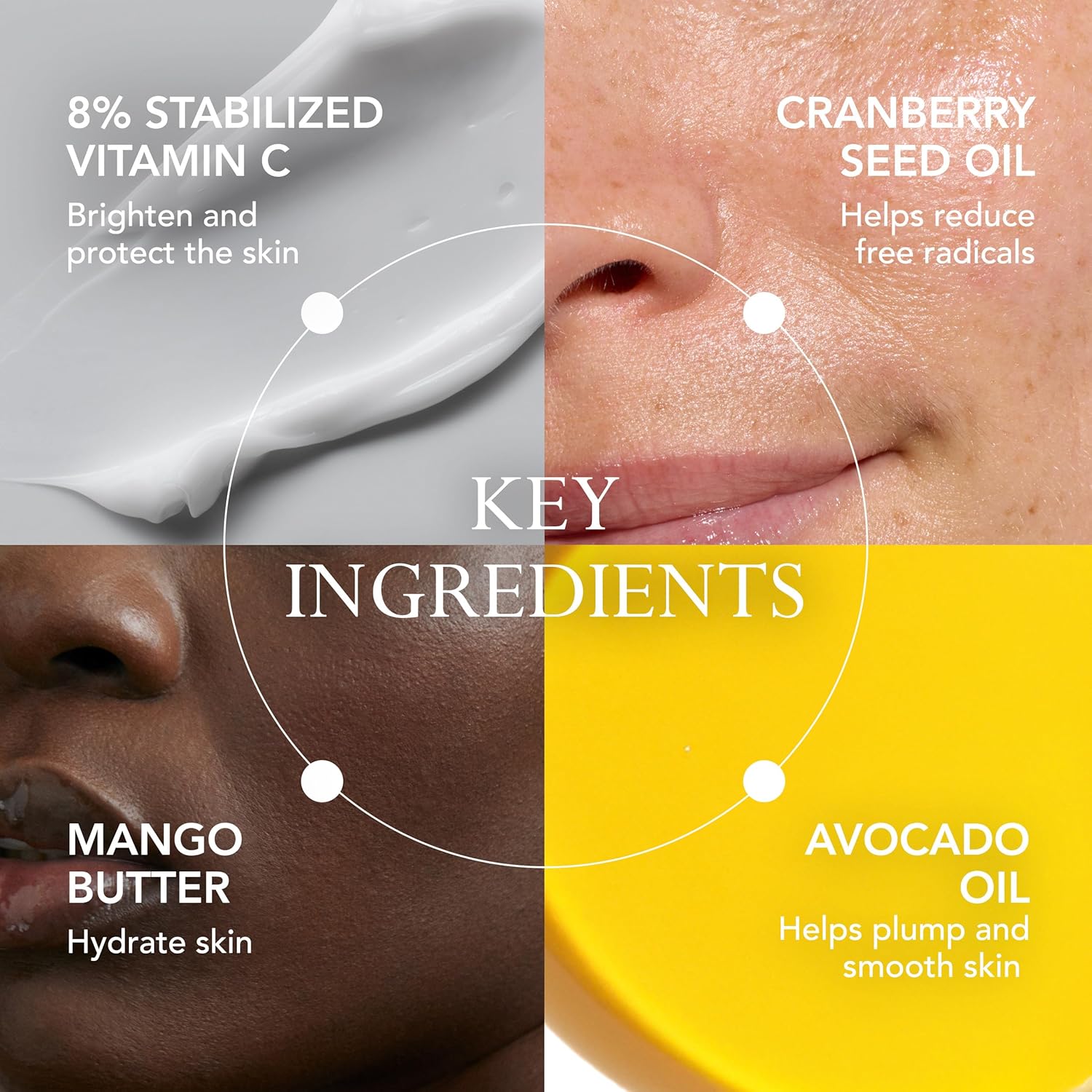 Kat Burki 8% Vitamin C Nourishing Cleansing Balm with KB5 Complex, Gentle Makeup Remover & Hydrating Facial Cleanser with Vitamin E, Rosehip & Avocado Oils 3.4 Fl Oz - Image 4