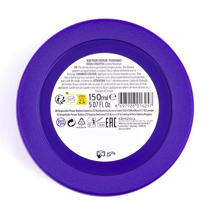 Cera para el Cabello Redone Violetta 150ml Fijación Fuerte miniatura 5
