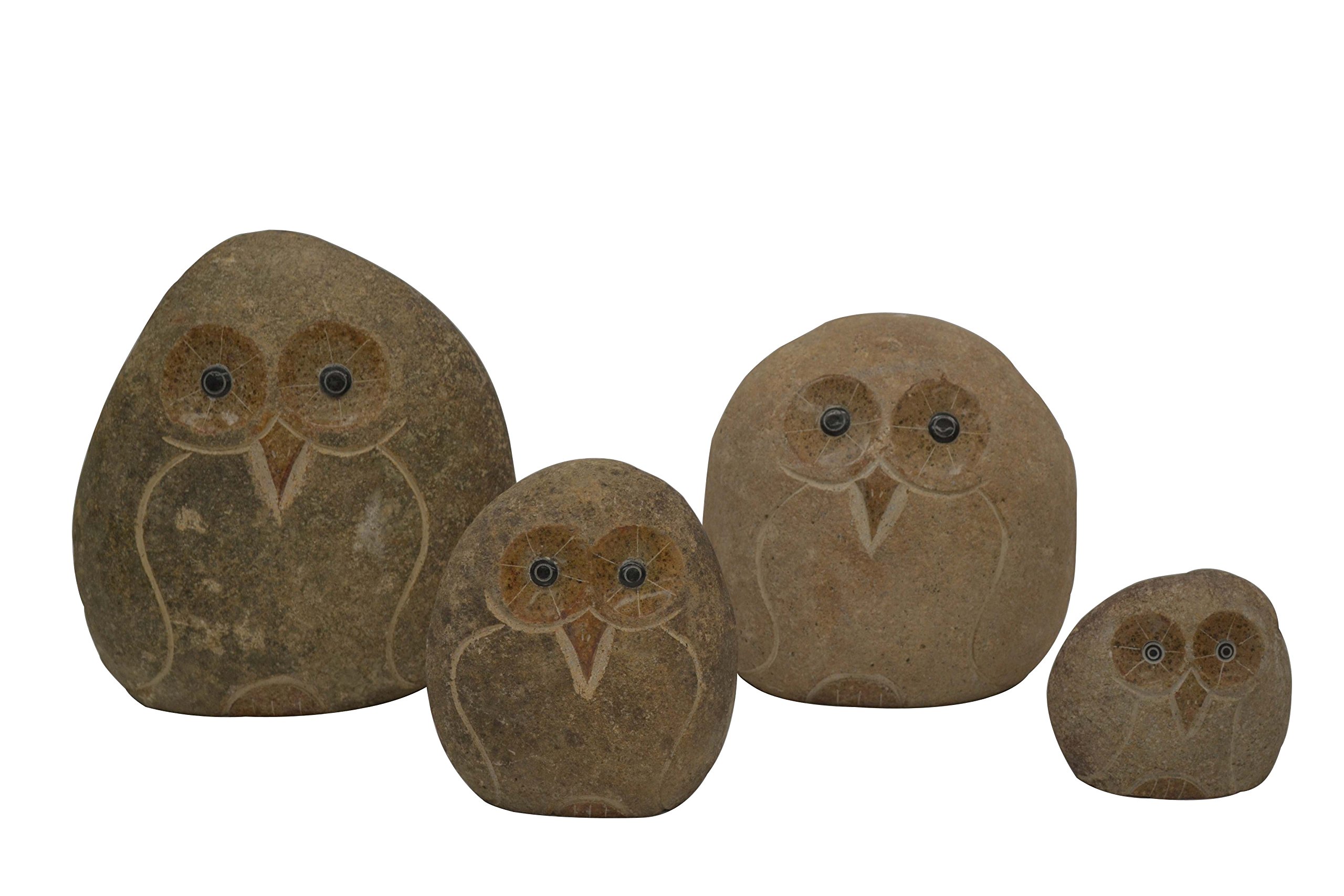 Stone Owl, 10-Inch