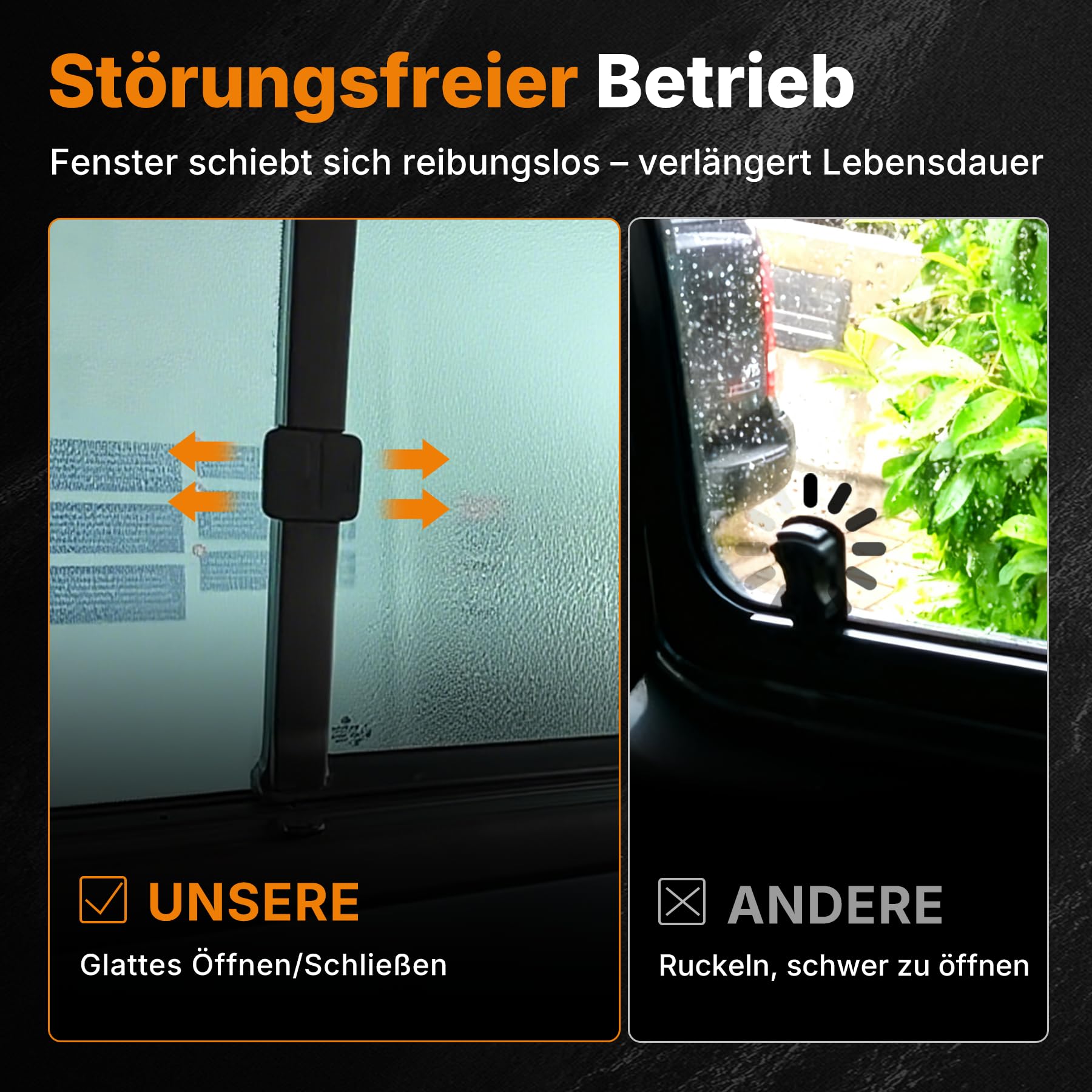 7H0847781B Reparatursatz Schiebe-Seitenfenster, Schiebefenster für VW T5 Transporter Multivan Caravelle 2003-2015 T6 Transporter Multivan Caravelle 2005-2019 7H0847785 7H0847788A