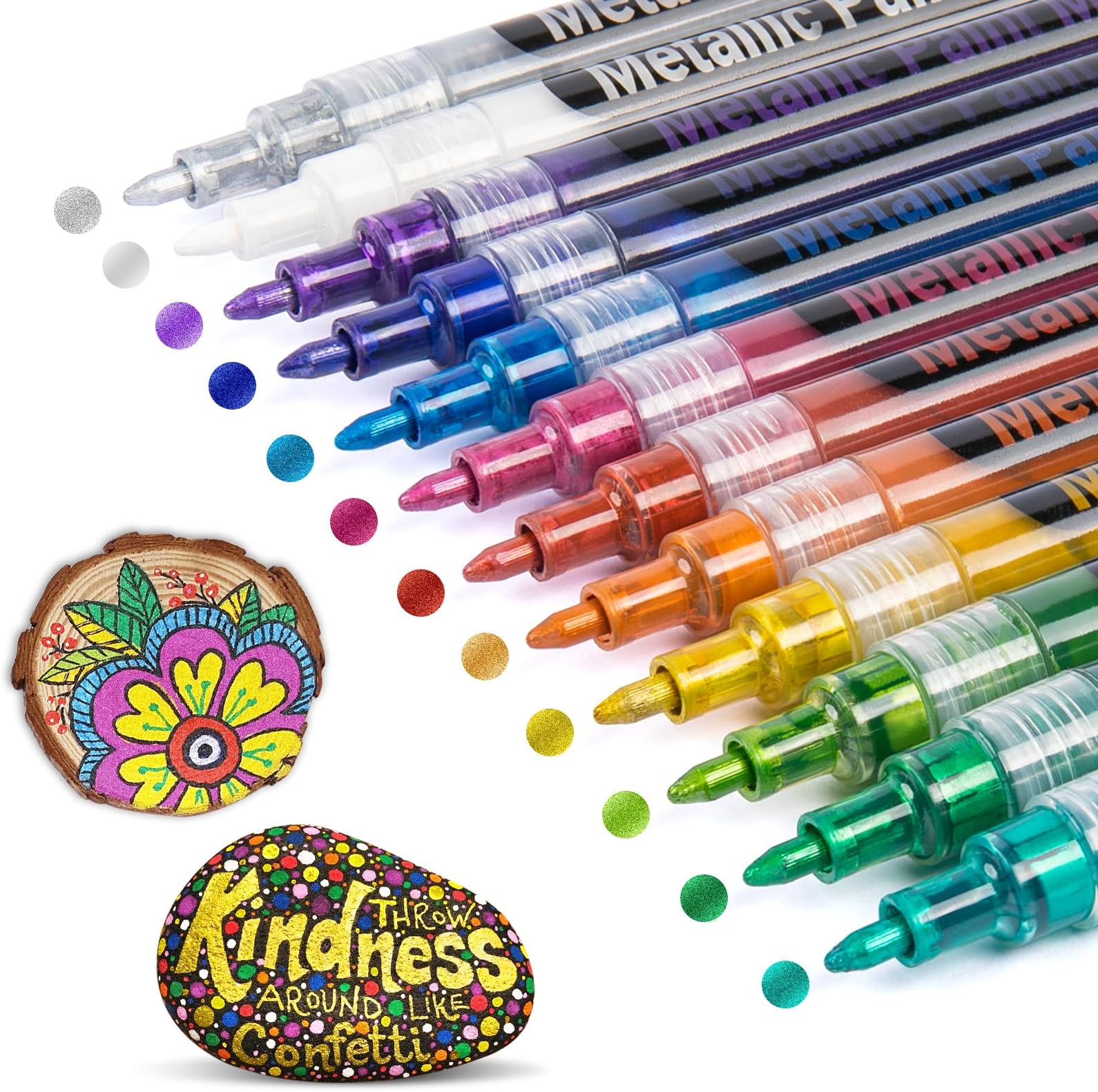 Metallic Markers Fearterr Outline Markers Photo Album Metallic