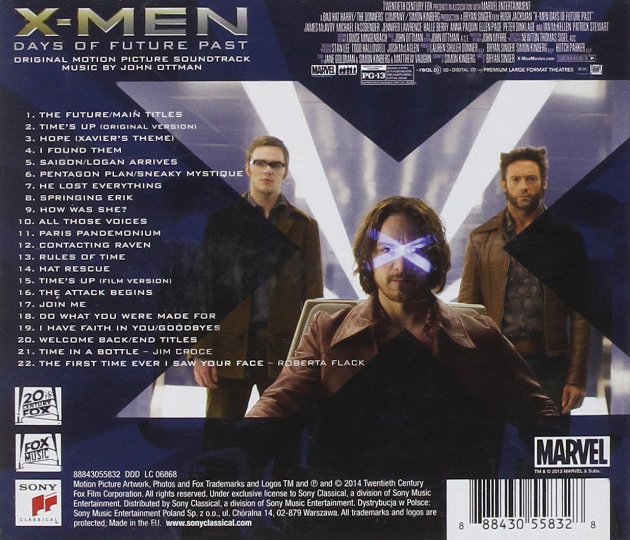 X-Men: Days Of Future Past (Score) / Soundtrack.