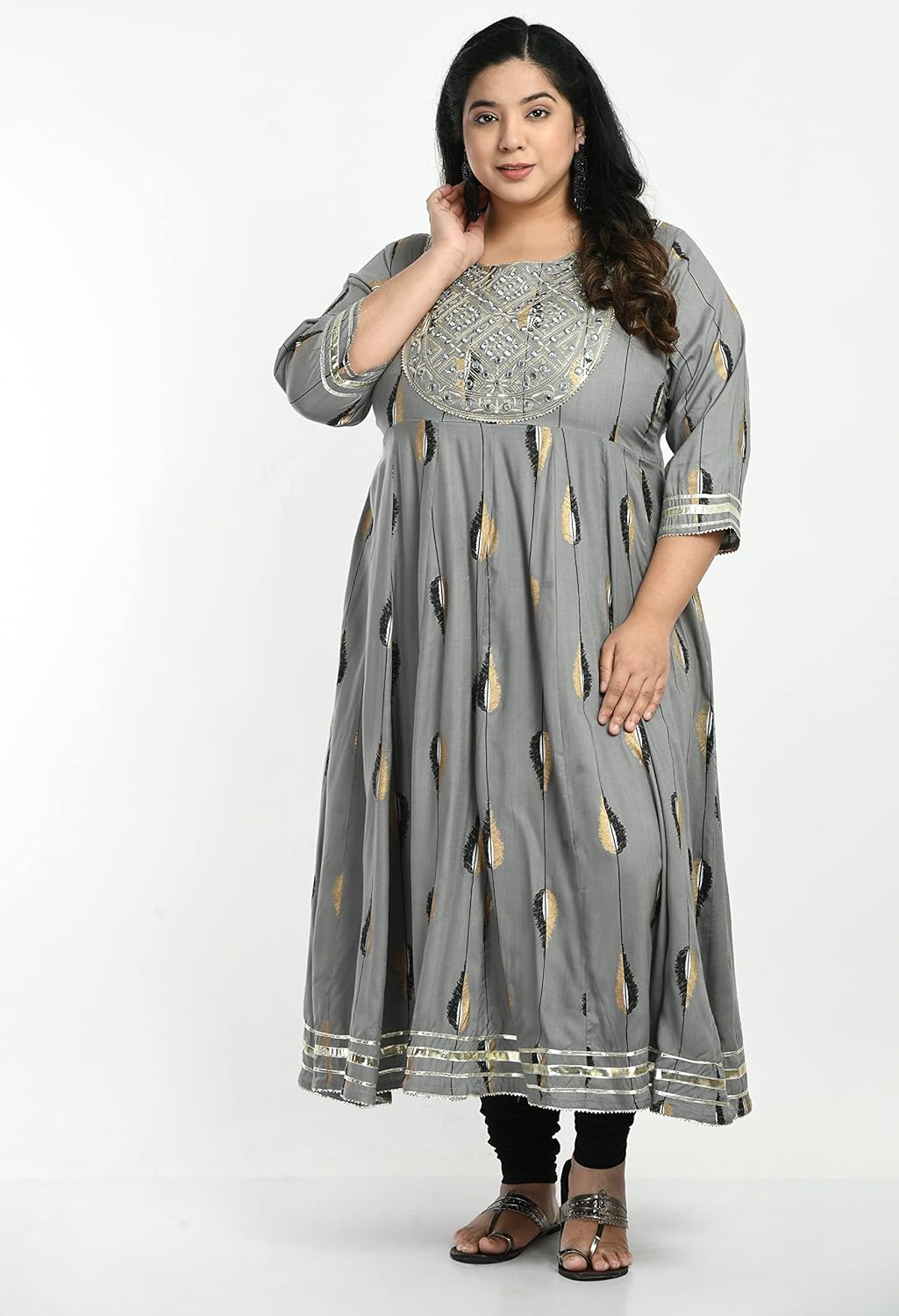 AnjuShree Choice Women Plus size Kurti for women | ORDER 1 SIZE BIGGER - Image 4