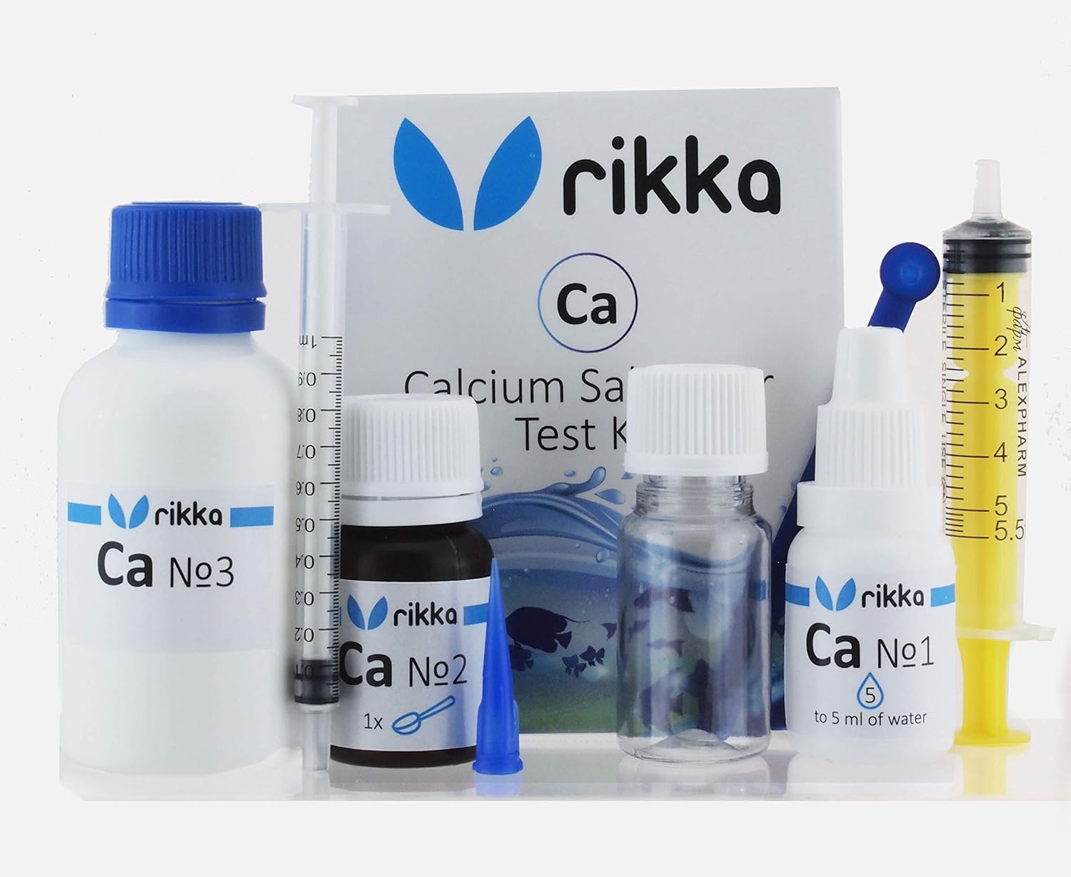 rikka Calcium Salt Water Test Kit High Accuracy Titration