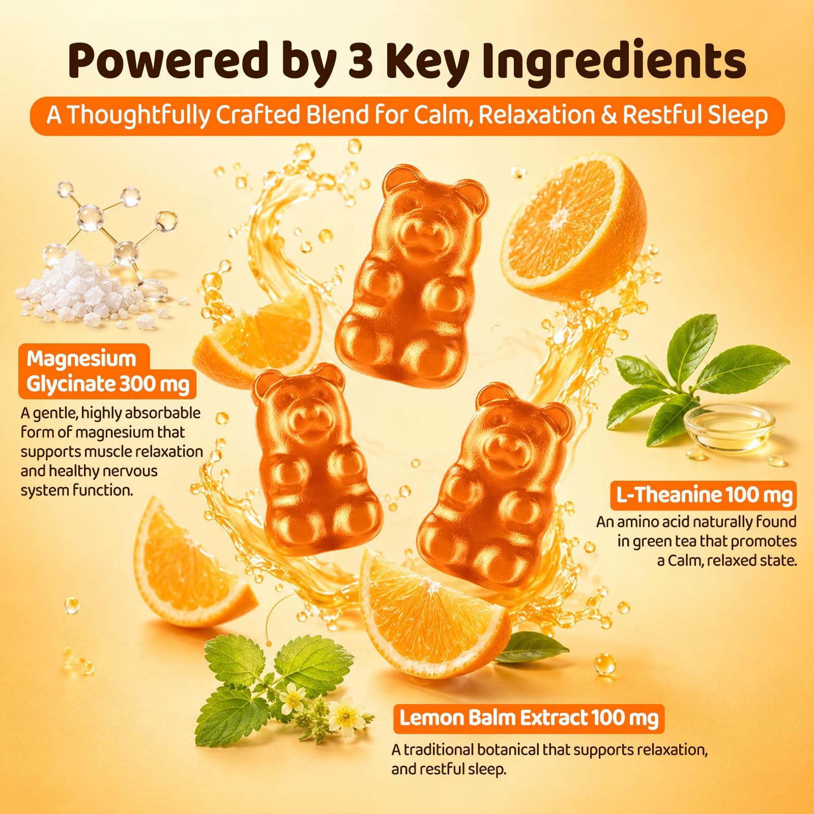 Magnesium Glycinate Gummies for Kids & Adults, 60 Count — Amazon image 2