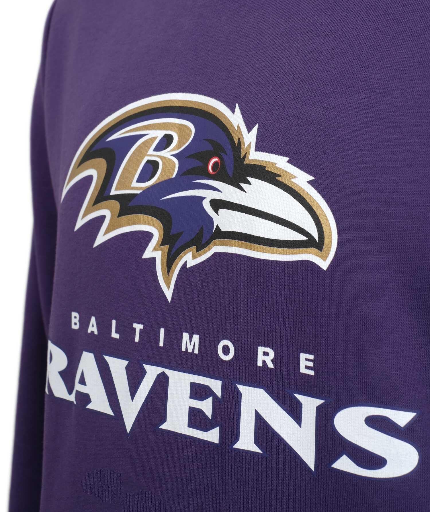 New Era - NFL Baltimore Ravens Team Logo and Name Hoodie