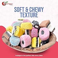 Vista 3 de NY Spice Shop Dulces de regaliz Allsorts - 1 libra de regaliz Allsorts - Surtido de dulces de regaliz - Caramelo de regaliz de chocolate - Caramelo