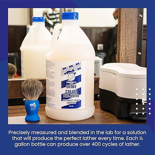 Miniatura 2 de Campbell's - Crema de afeitar premezclada, 64 onzas, medio galón