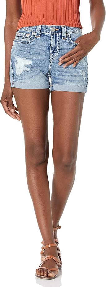 True Religion Jennie - Pantalón corto de mezclilla para mujer : Ropa,  Zapatos y Joyería - Amazon.com