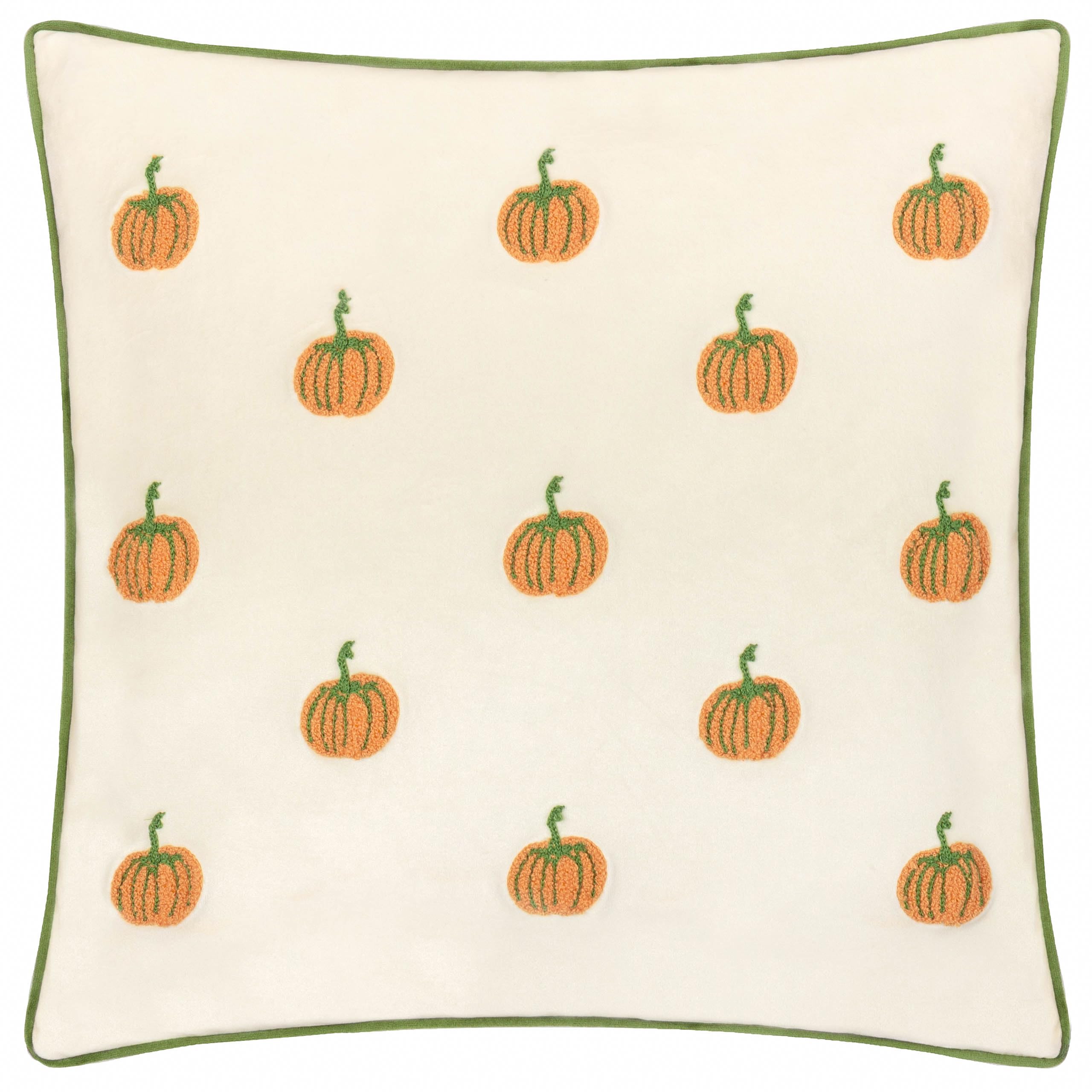 B&Q - furn. Wylder Pumpkin Spice Tufted Velvet  Feather Filled Cushion