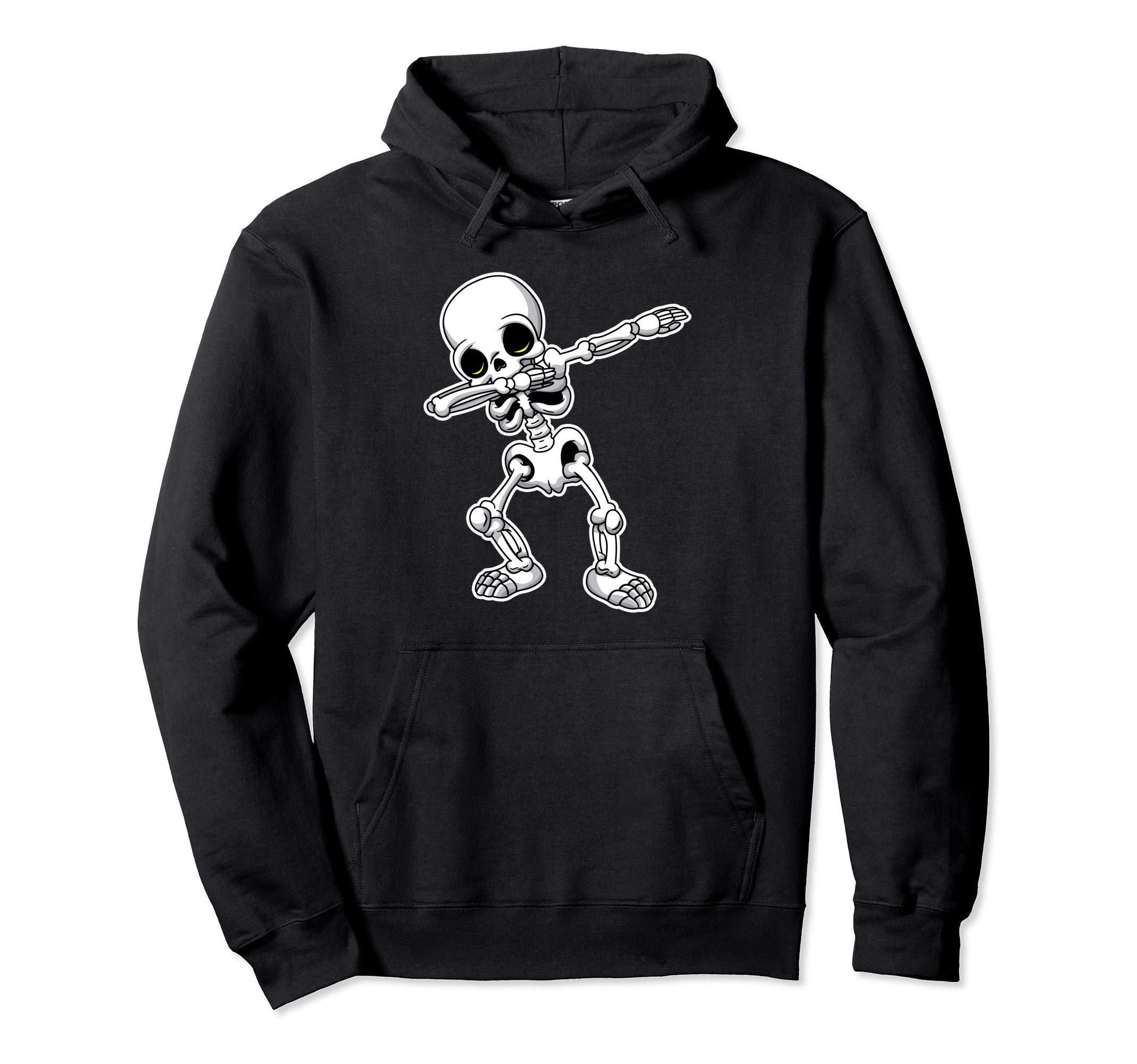 Dabbing Skeleton Halloween Costume Apparel KidsFunny Dabbing Skeleton Halloween Dab Pullover Hoodie