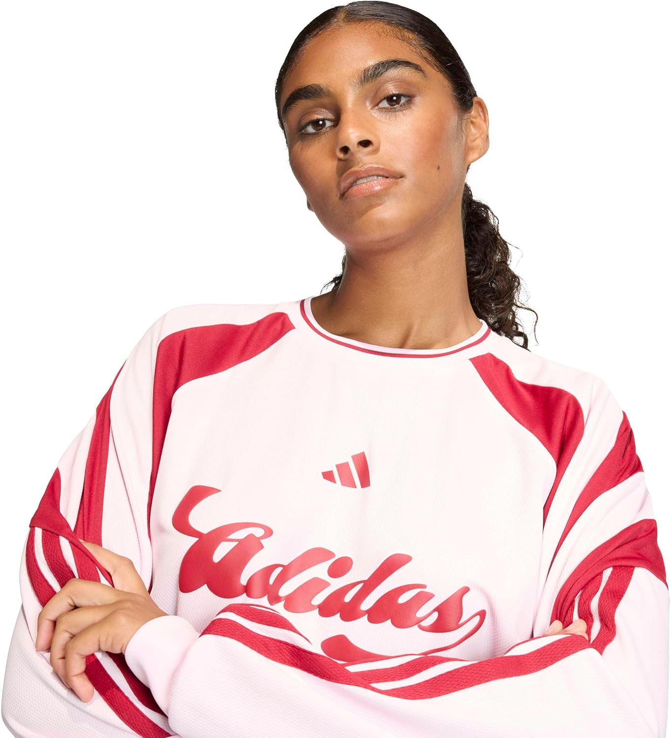 adidas Womens House of Tiro Long Sleeve Jersey - Image 4