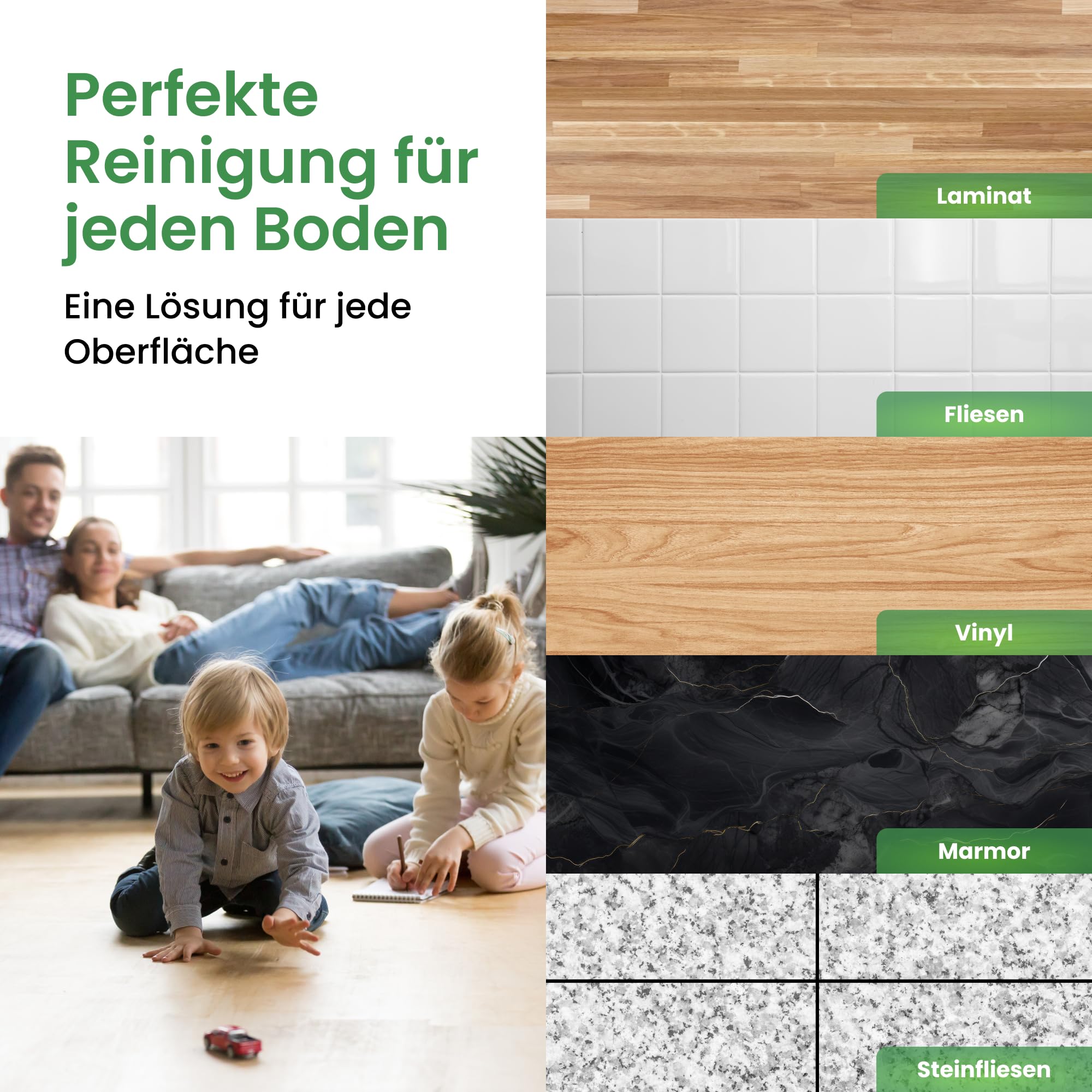 PURIVITA® Saugwischer Reinigungskonzentrat Nasssauger 5L Magnolienduft | Für Waschsauger und Wischroboter: streifenfrei, schnell trocknend, ergiebig, angenehmer Duft