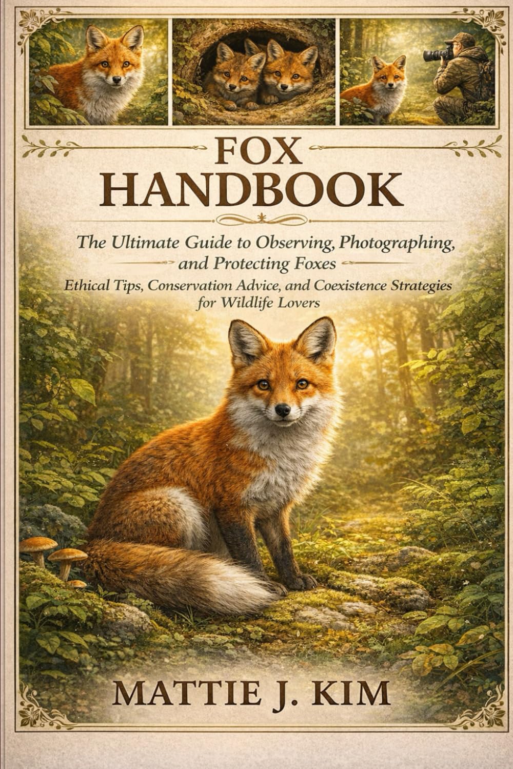 FOX HANDBOOK: The Ultimate Guide to Observing, Photographing, and Protecting Foxes Ethical Tips, Conservation Advice, and Coexistence Strategies for Wildlife lovers