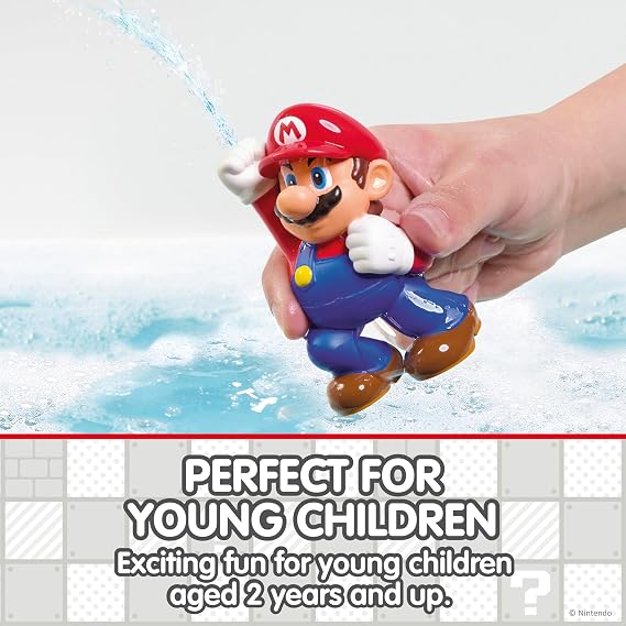 My Mario Water Squirters by TOMY Toomies - Mario & Goomba Bath Toys