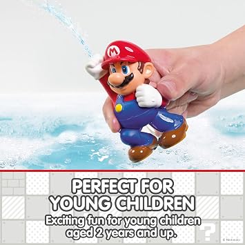 My Mario Water Squirters by TOMY Toomies - Mario & Goomba Bath Toys
