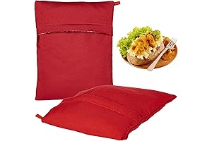 Rapid-Cook 2 Baked Potato Microwave Bag for Perfectly Baked Potatoes