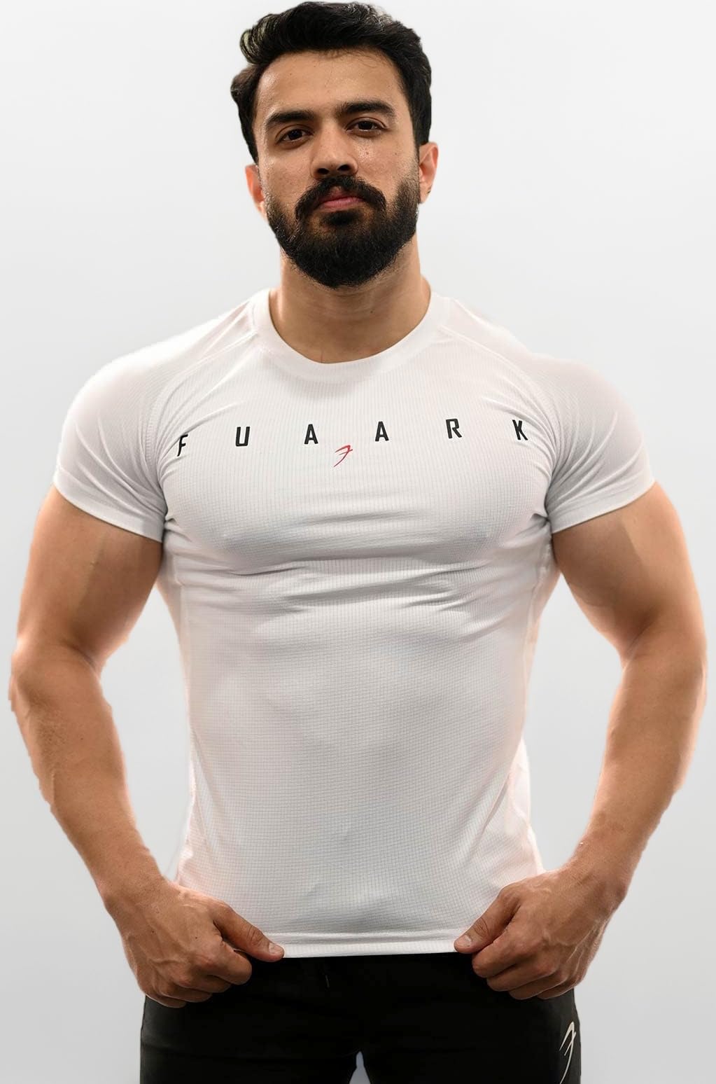 Men's Round Neck Slim fit Gym & Active wear Sports T-Shirt for Workout & Casual Wear