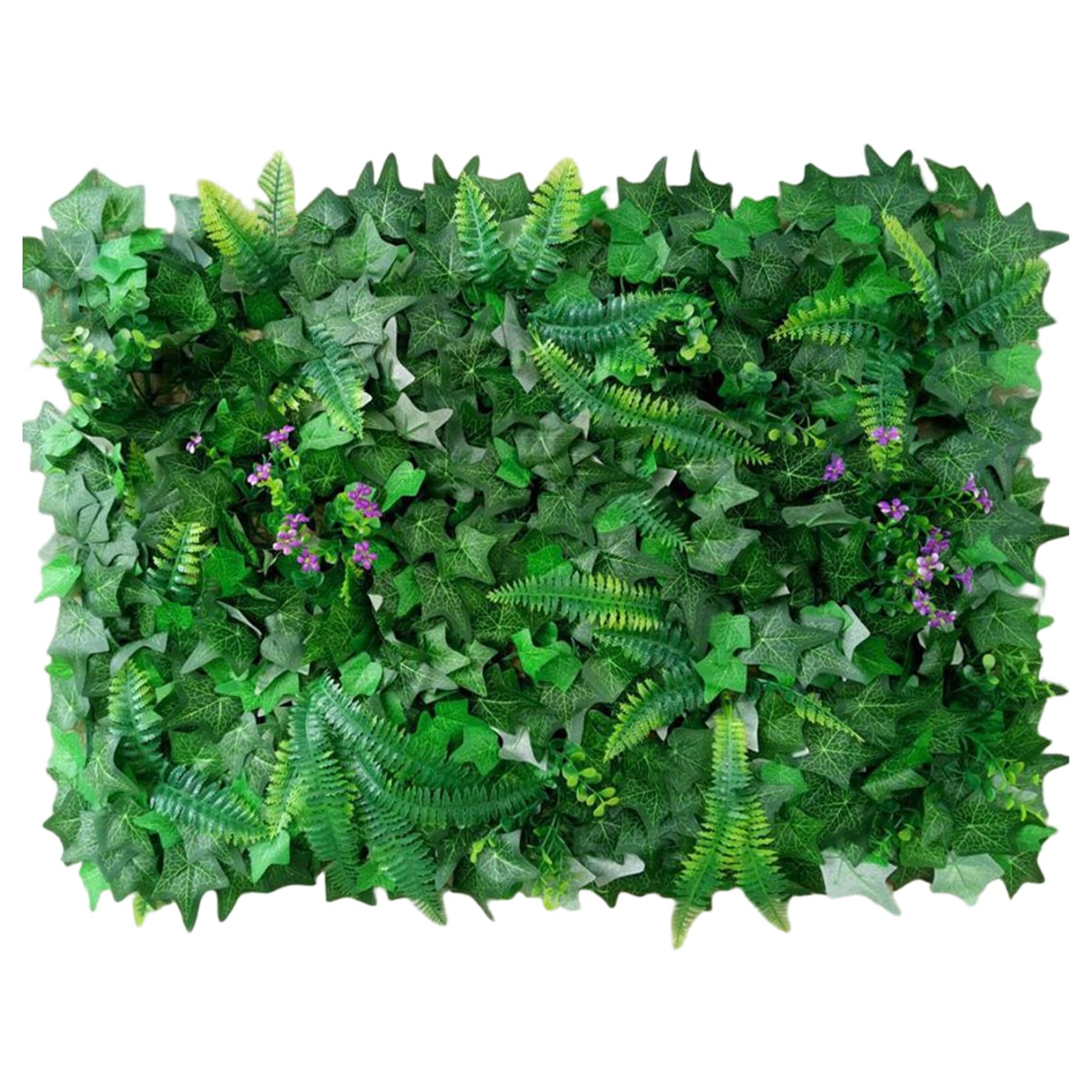 Panneaux muraux de plantes artificielles 16x24 pour restaurant, hôtel et centre commercial