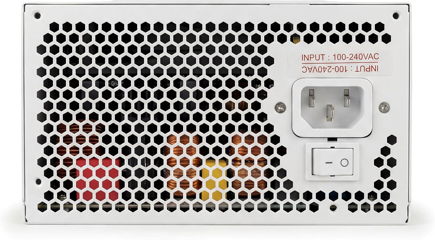 ESGAMING 80+ Gold Fully Modular Compact Gaming 850W Power Supply, ATX 3.1 & PCIe 5.1 Ready, Native 12V-2x6 Cable-White
