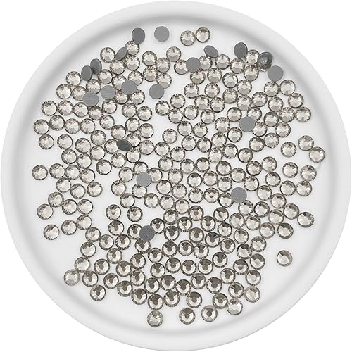 9000 diamantes de imitación termoadhesivos a granel, diamantes de imitación AB transparentes para manualidades, ropa, decoración de bricolaje, SS6,