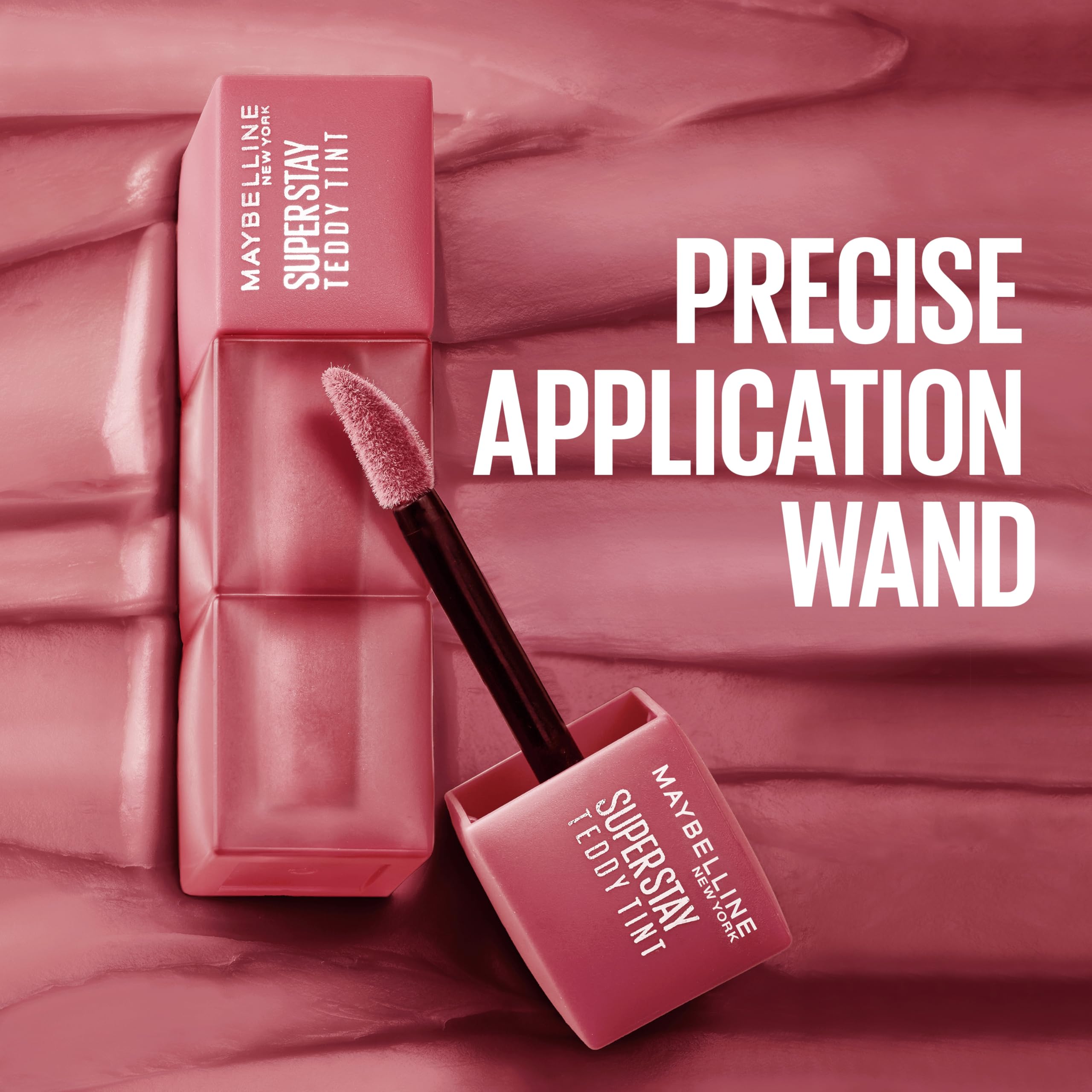 Maybelline New York, Super Stay Teddy Tint 50 Wild at Heart, płynna szminka, 5ml