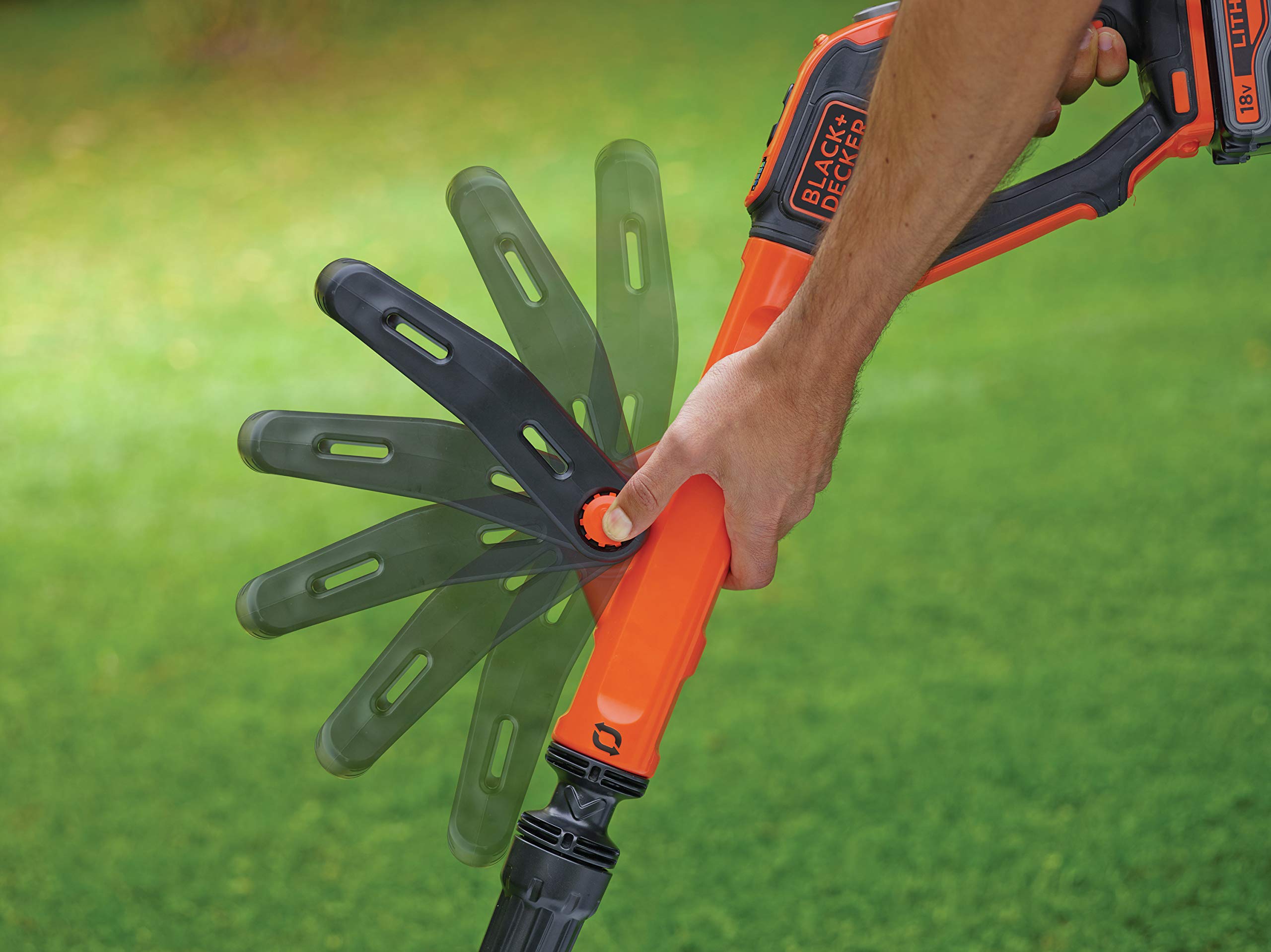Black+Decker STC1820EPC-QW Akumulatorowa Podkaszarka do Trawy 18 V 28 cm