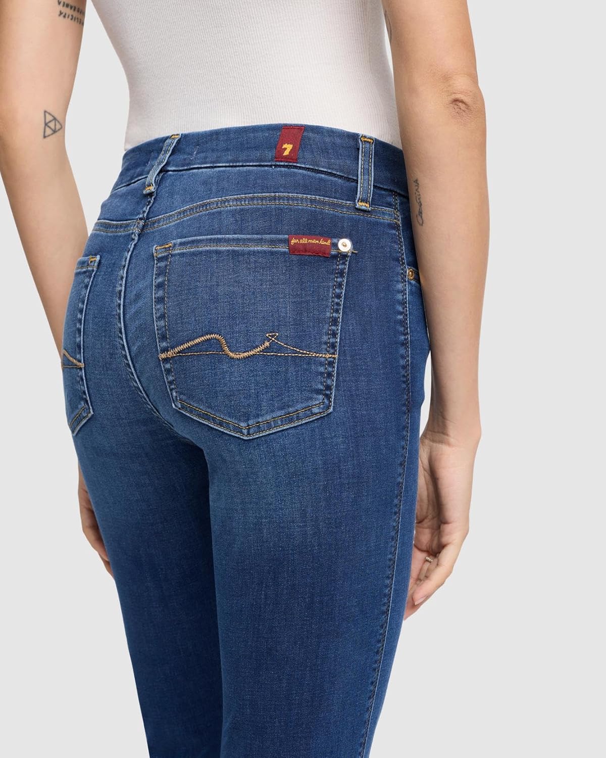 7 for All Mankind Womens Kimmie Bootcut Jeans - Image 4